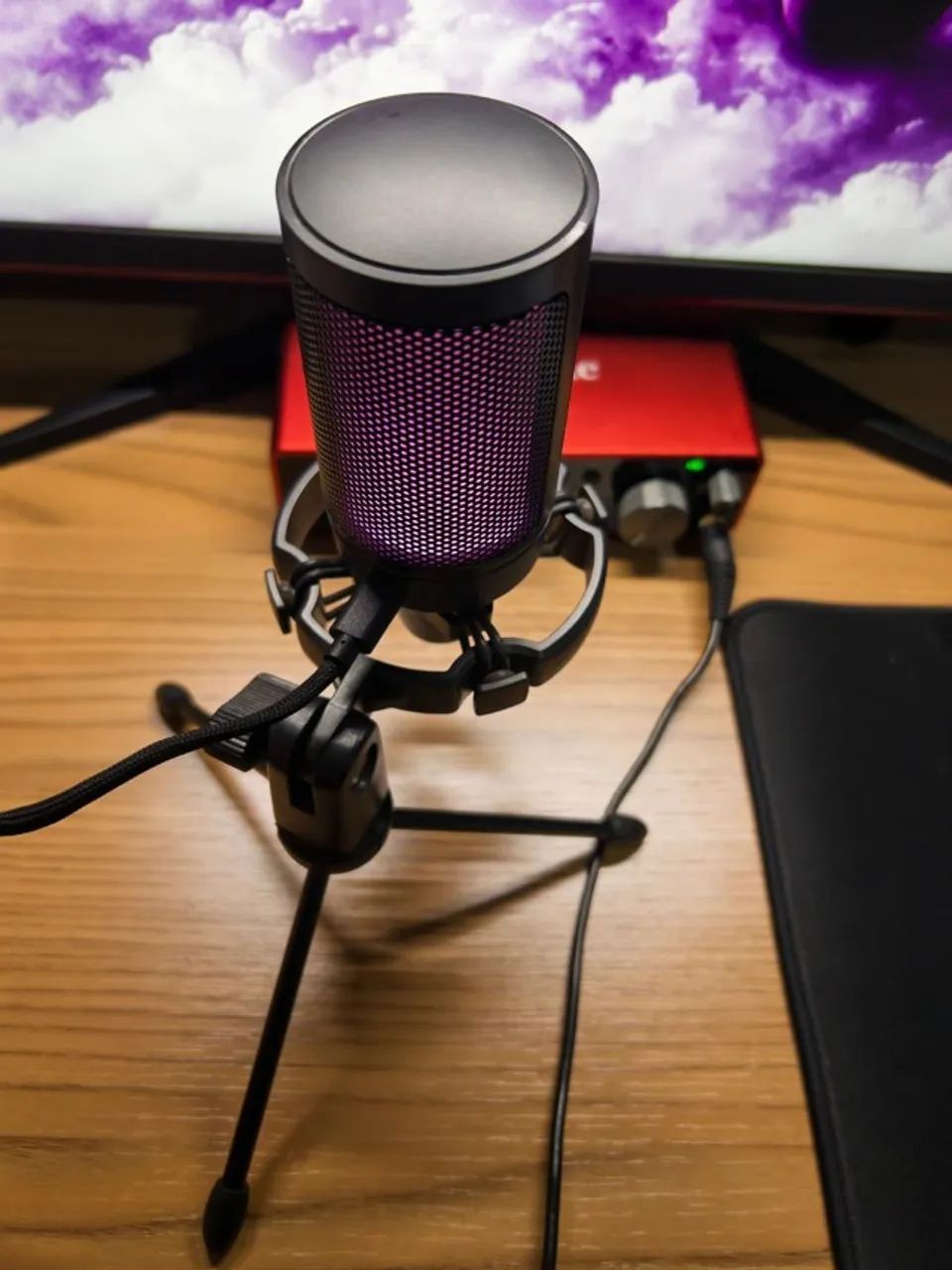 Fifine A2 Gamer RGB USB Microphone (USED)64617707785987122