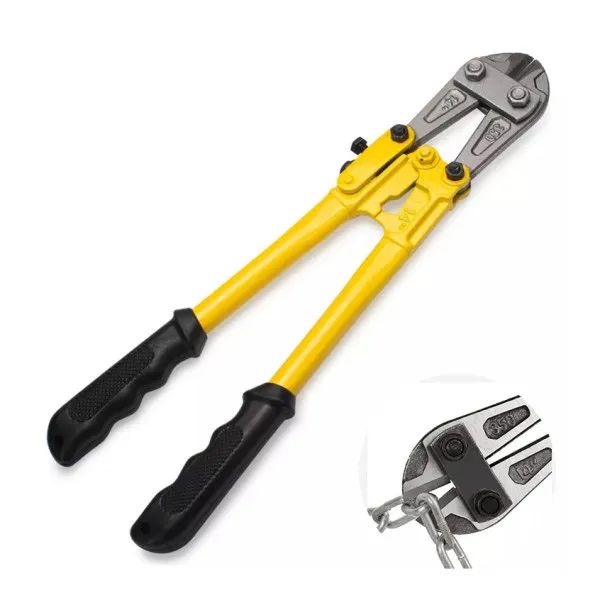 Tesoura para Vergalhão de Aço e Cadeado 14 " BOM-1647 - Bomvink - Foto 2