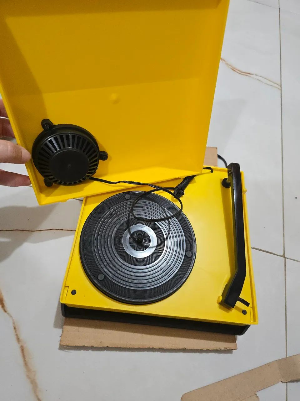 Vitrolinha sonata antiga funcionando mas sem agulha - Foto 5