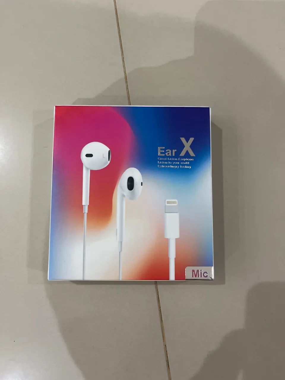 Fone de ouvido com entrada para iPhone até o 14  , 