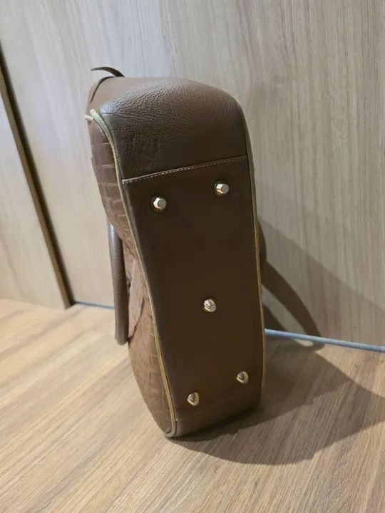 Bolsa em couro Carmen Steffens - Foto 4