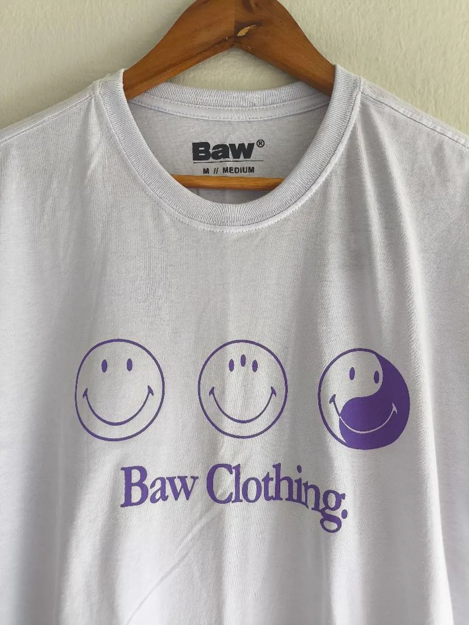 Camiseta Baw Clothing (Tam M) - Smiley Face 