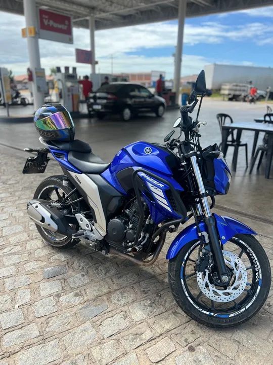 Yamaha Fazer FZ 25Azul - quilometragem BAIXÍSSIMA ! Moto de Garagem  - Foto 3