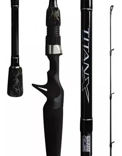 Vara Marine Sports Titan X Ttx-C602mh 12-25lbs 9-30g (2 partes) - carretilha. - Foto 6