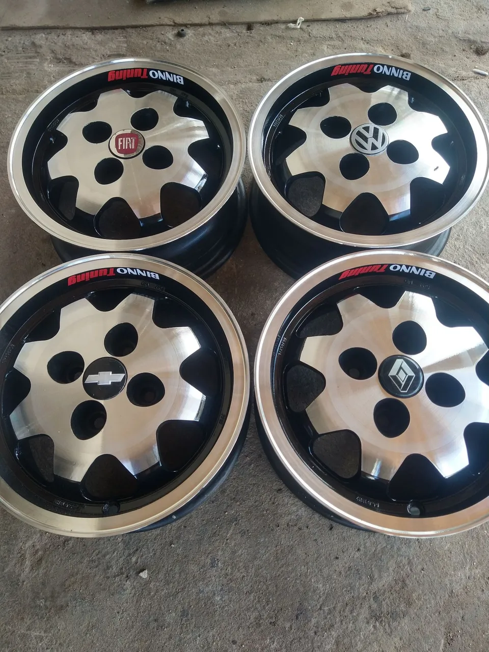 Aros 13 para Fiat Volks chevrolet Renault