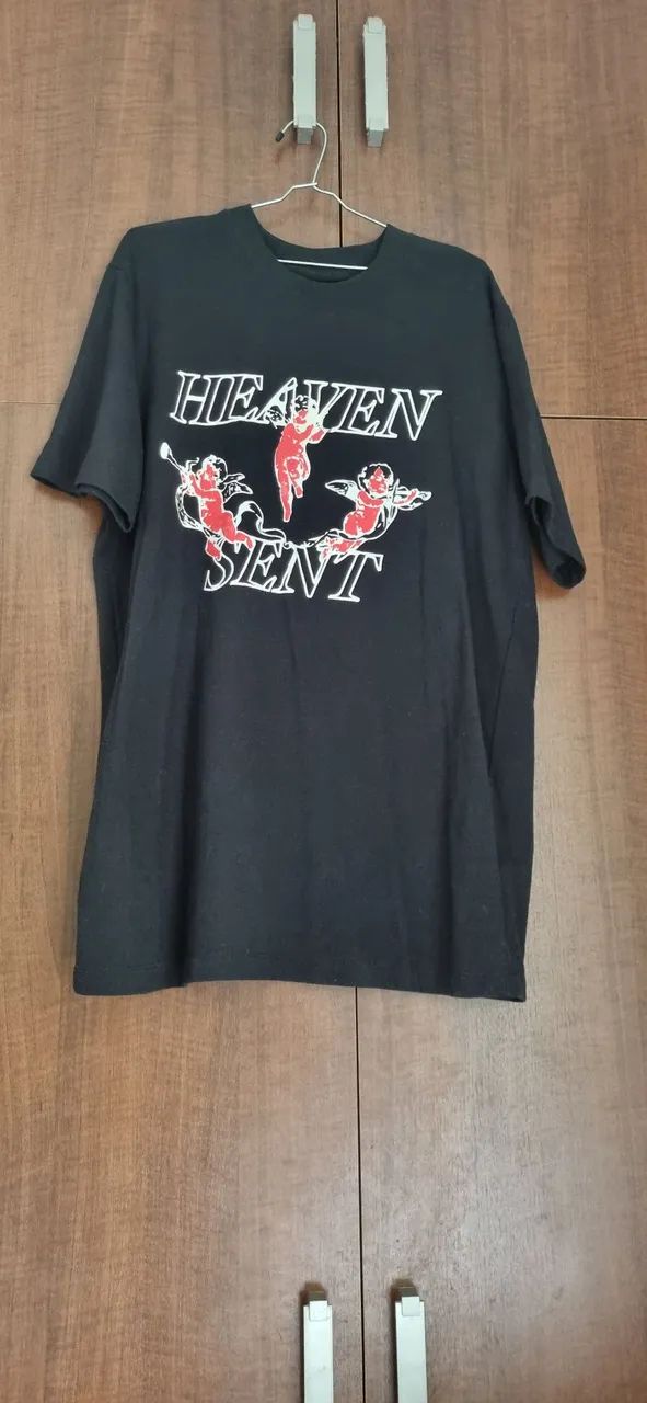 Camisa Preta GG Heaven Sent (AntiHypeCult)