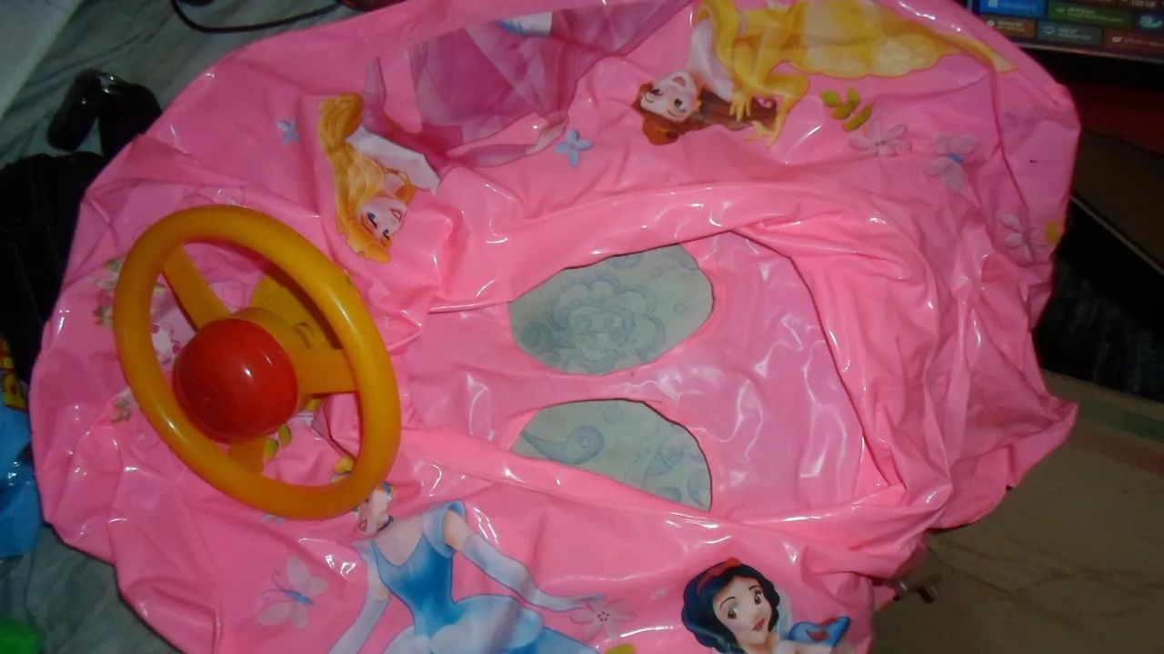 Boia Infantil Princesas com Volante - Foto 5