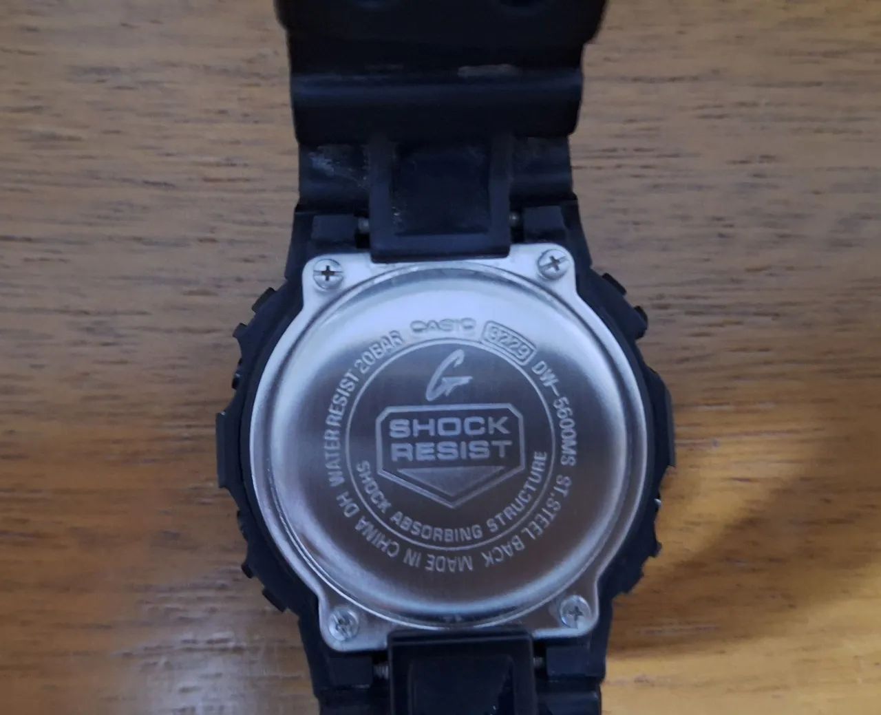 Relógio G-Shock DW-5600MS-1 DR Digital Masculino