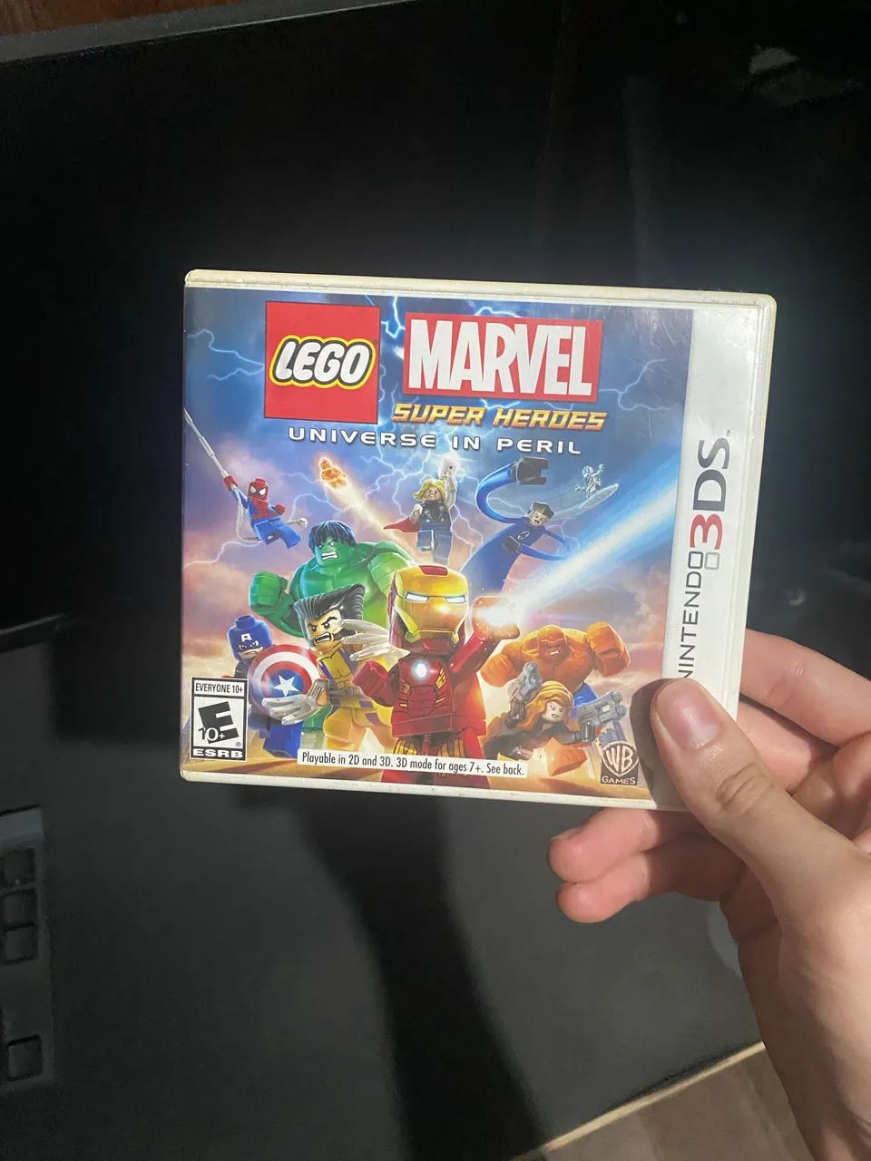 LEGO Marvel Super Heroes 3DS CIB (avalio troca PS e Nintendo