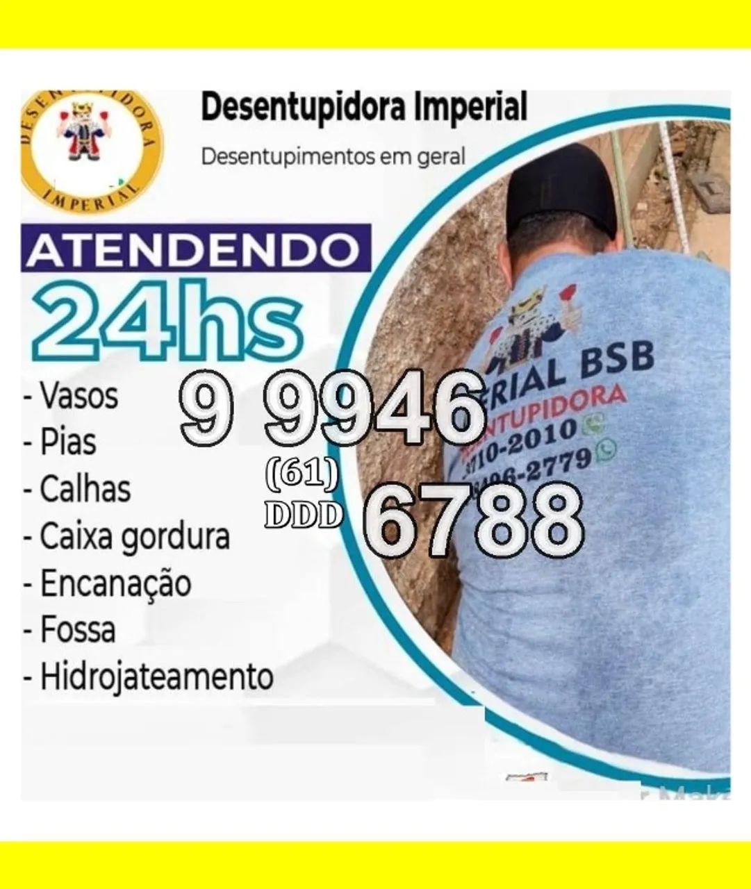 Desentupidora de Canos, Esgotos, Caixas de Gordura - Desentupir