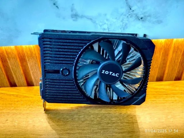Placa de Video GTX 1050 Ti 4Gb Zotac - Aceito Troca - Entrego/Envio - Foto 3