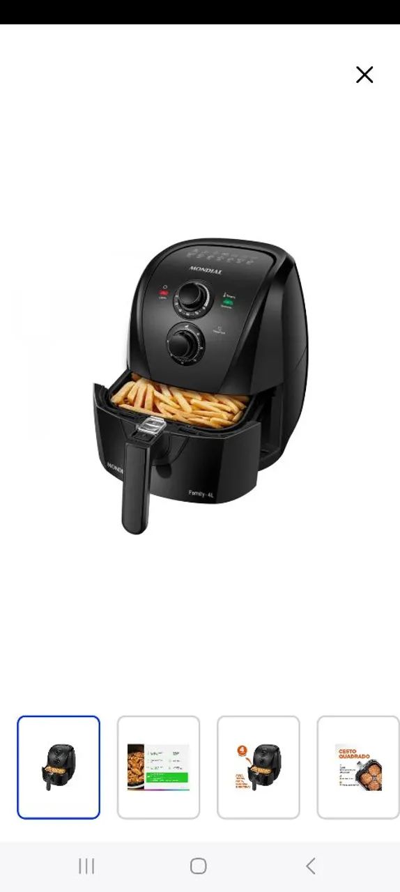 Ayr fryer mondial