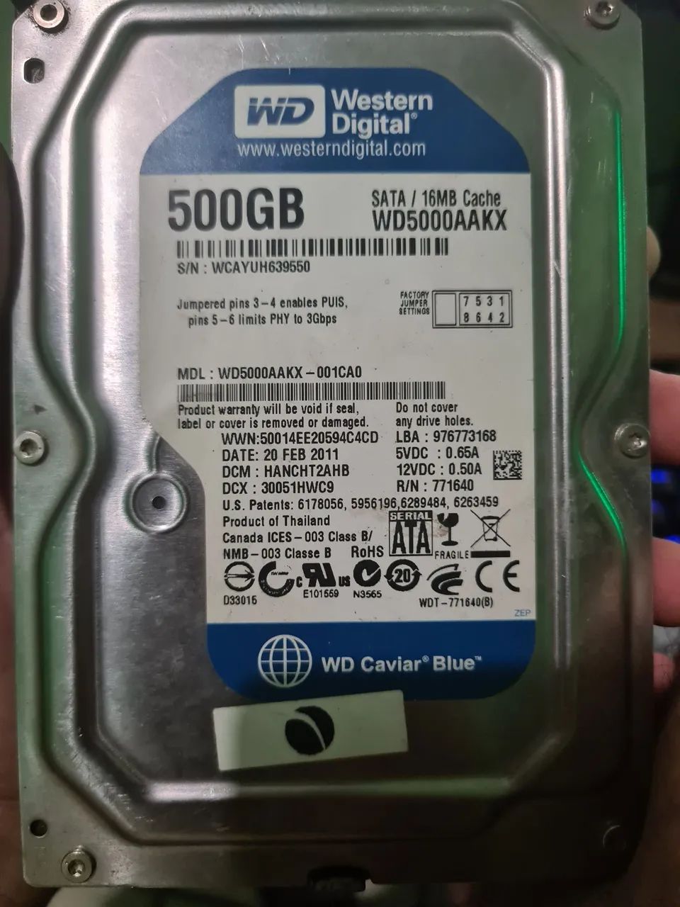 HD desktop 500gb64960496195585120