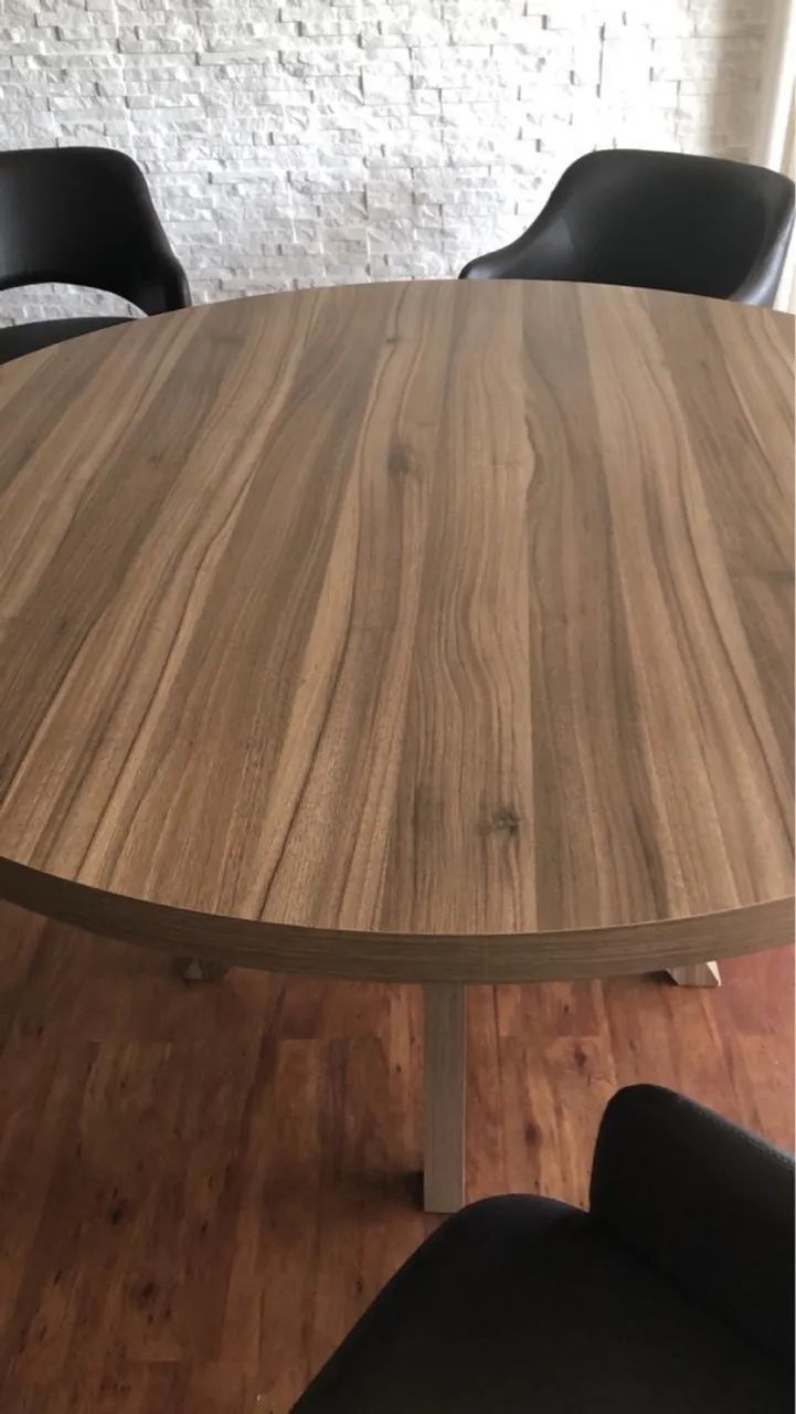 Mesa de Jantar Redonda em Madeira - Foto 5