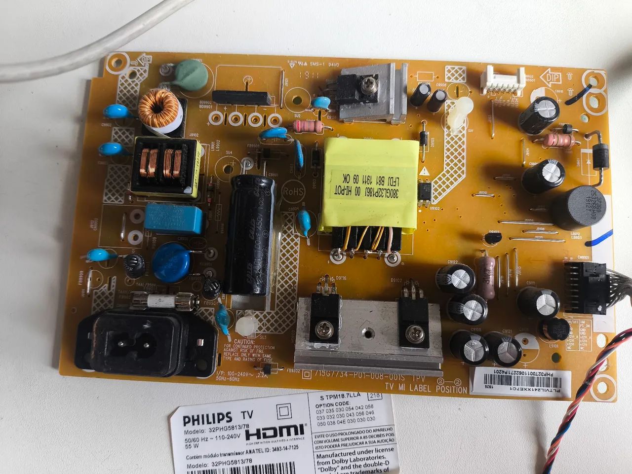 Kit placa philips 32phg5813/78 - Foto 4