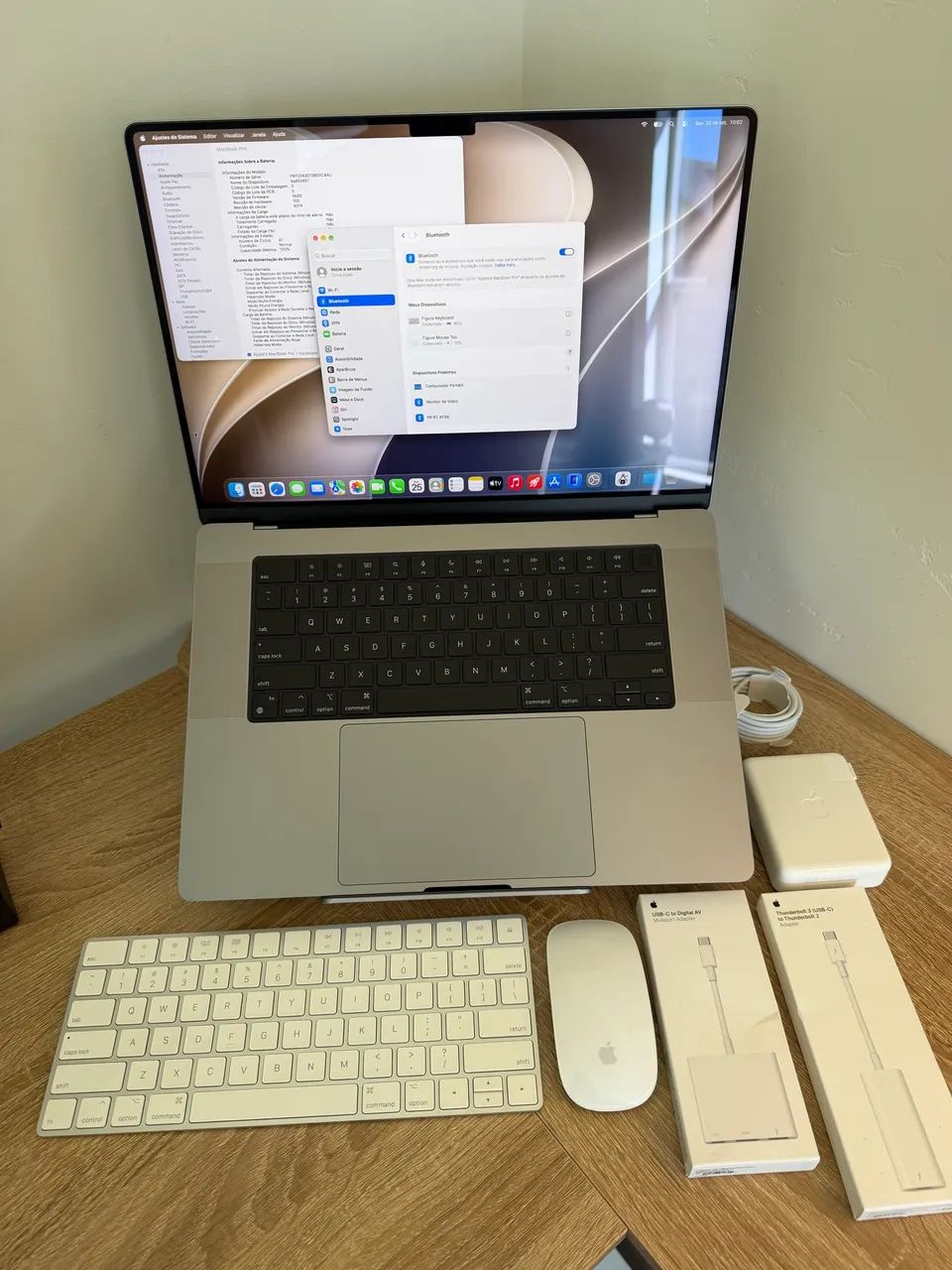 MacBook Pro 16 M1 Max 64GB 1TB + Magic Keyboard Mouse e