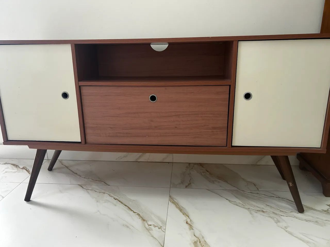 Rack para TV estilo retrô - Foto 4