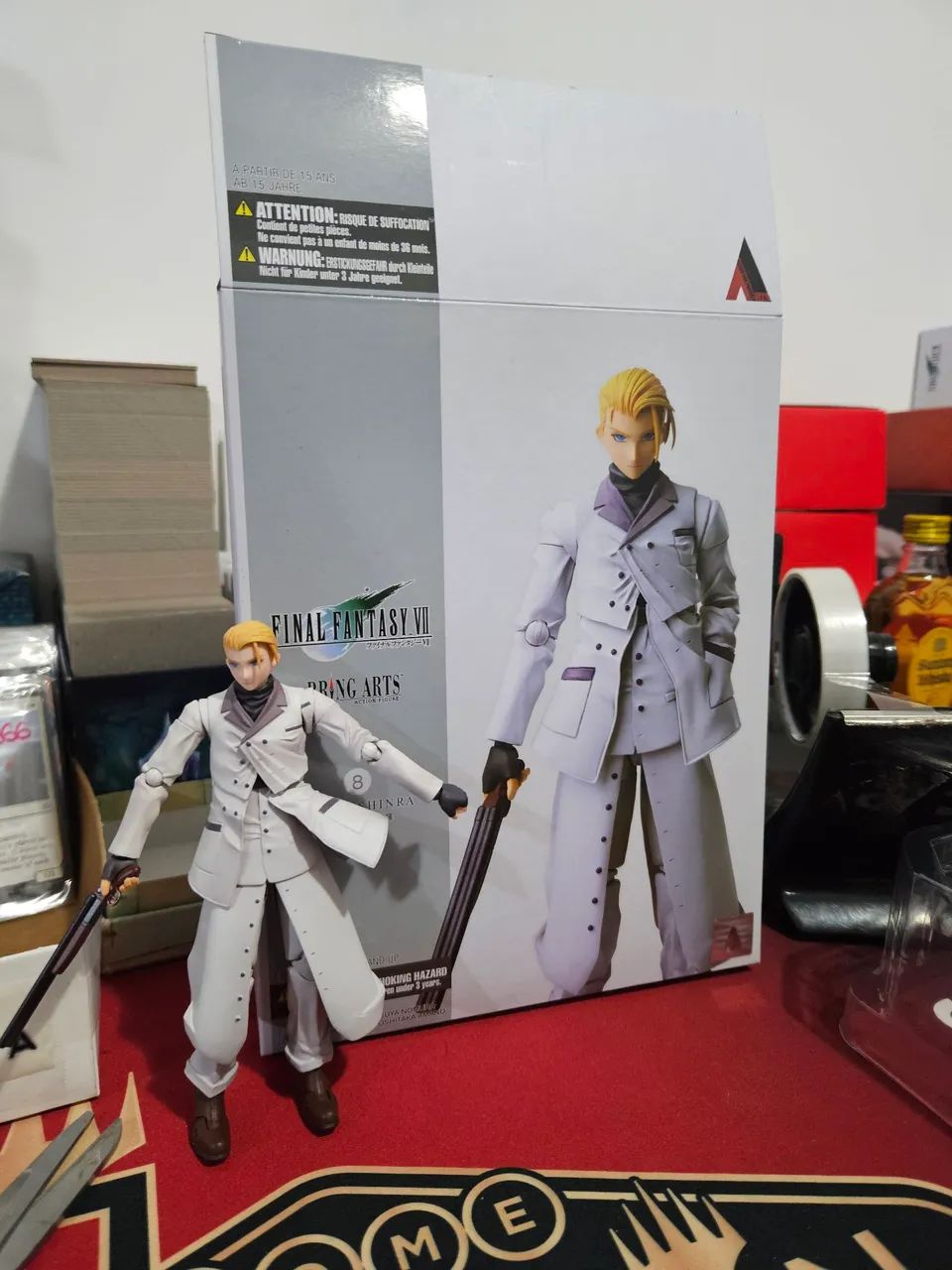 Action Figure Final Fantasy VII Bring Arts Rufus Shinra