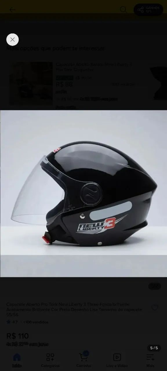 CAPACETE  - Foto 2
