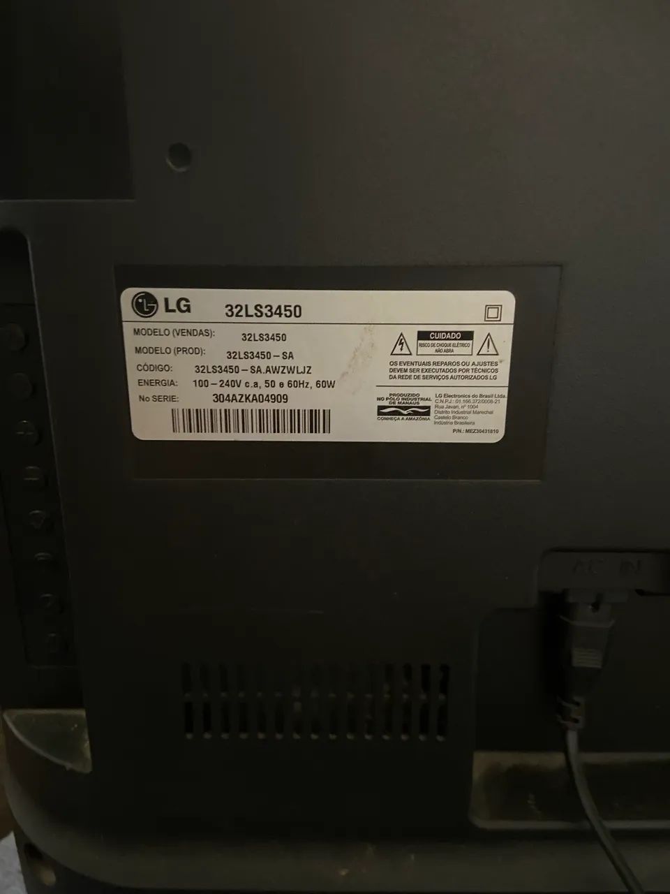 Tv LG Led 32( não é smart) - Foto 3