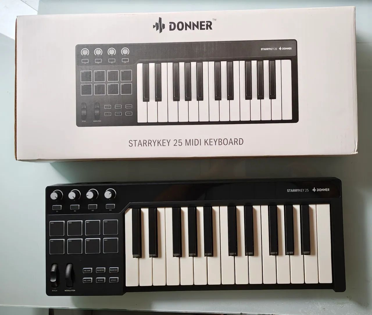 Controlador Midi Donner Starrykey D-25 - Foto 2
