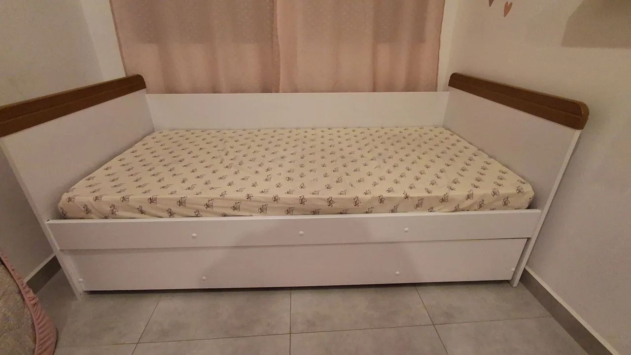 Cama infantil com cama auxiliar - Foto 4