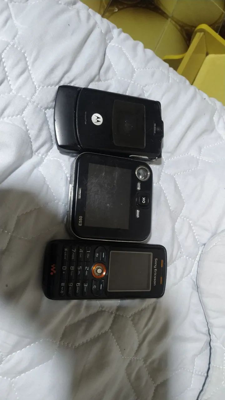 Celulares antigos 