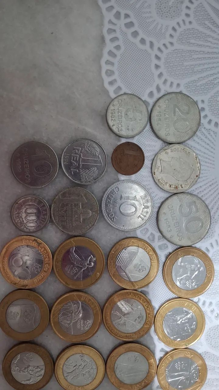Moedas antigas 