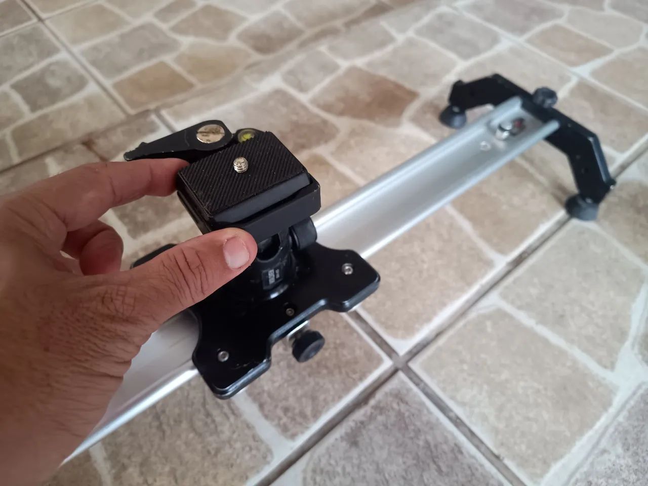 Slidercan com suporte pra Dslr