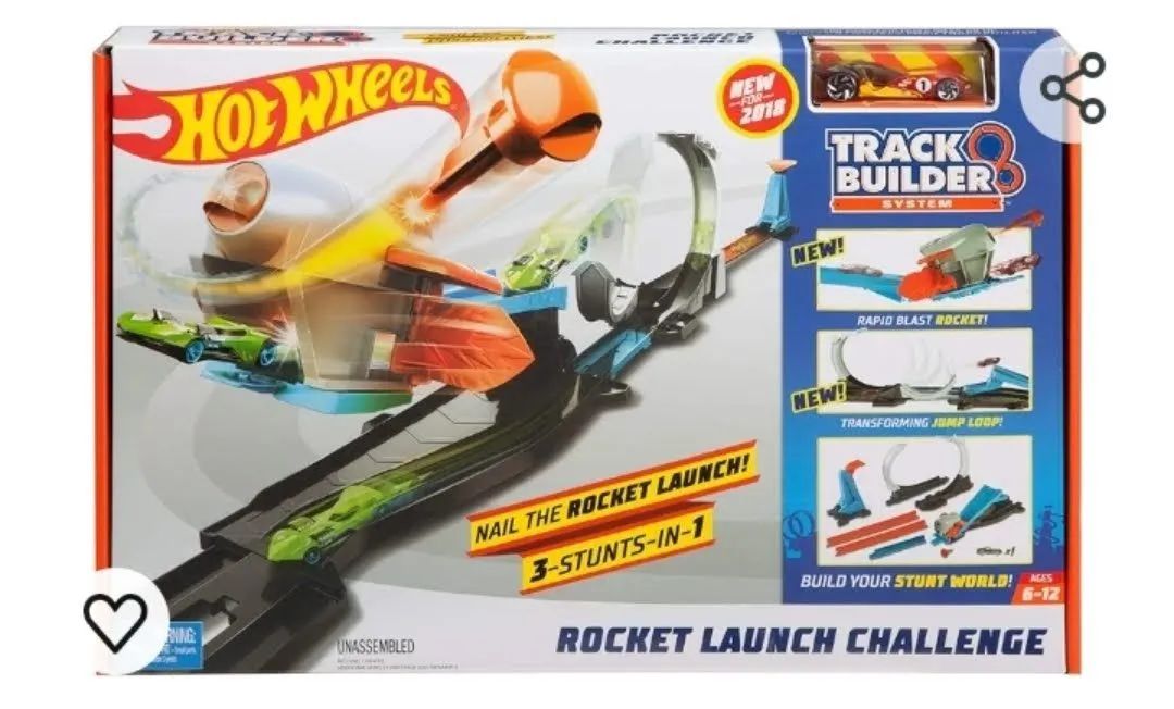 Hot Wheels Track Builder Rocket Launch Challenge - Foto 3