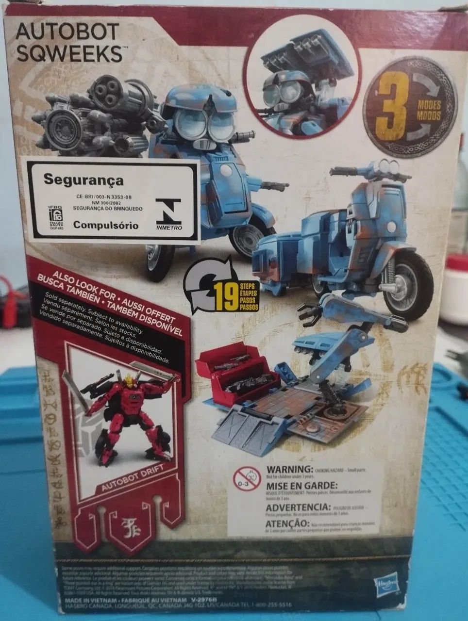 Transformers Autobot Sqweeks  - Foto 2