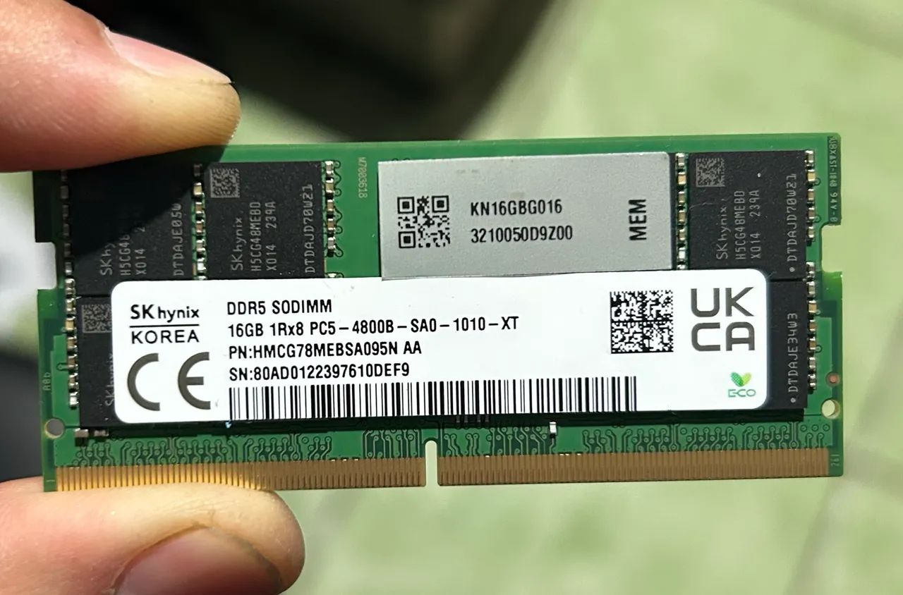 Memória notebook ddr5
