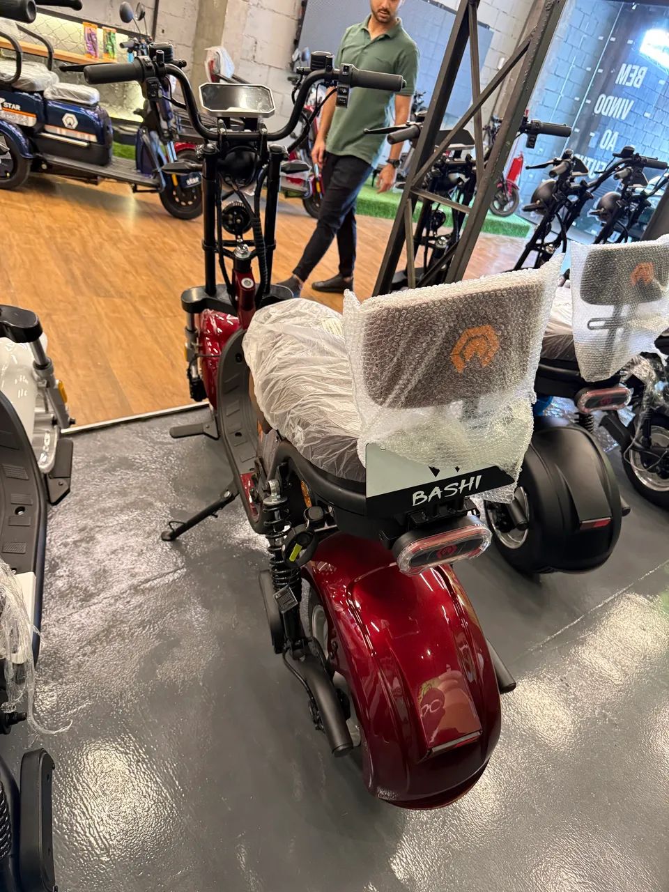 Scooter Elétrica X Buddy Vermelha  - Foto 3