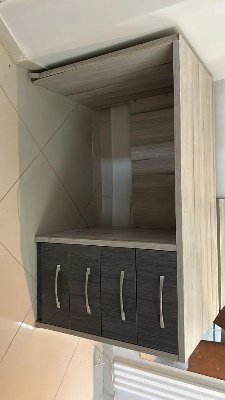 ESCRIVANINHA AMADEIRADA COM GAVETAS 100% MDF - Foto 4