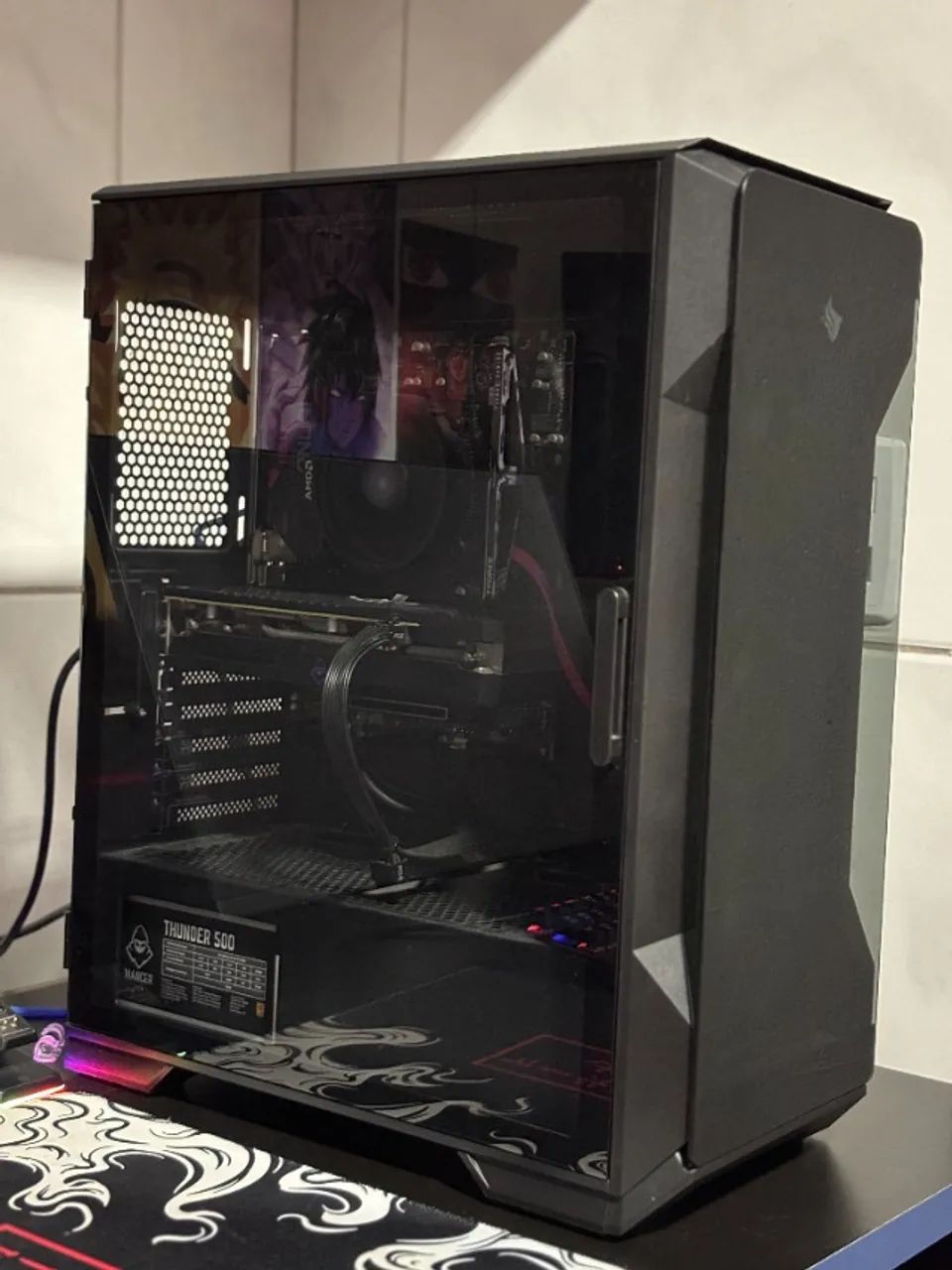 PC Gamer Ryzen 5 5600 + RX 5600 + 16GB RAM DDR4 + SSD 480GB - Foto 4