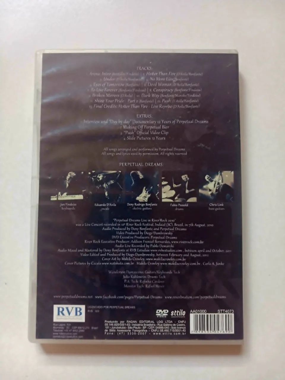 DVD PERPETUAL DREAMS (DVD + CD) - Foto 2
