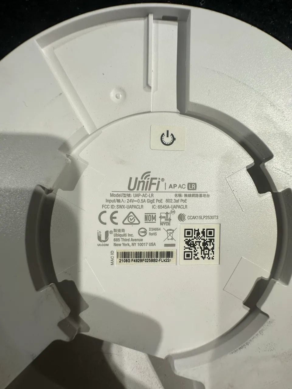 Unifi UAP-AC-LR Wi-fi - Usado - Foto 2
