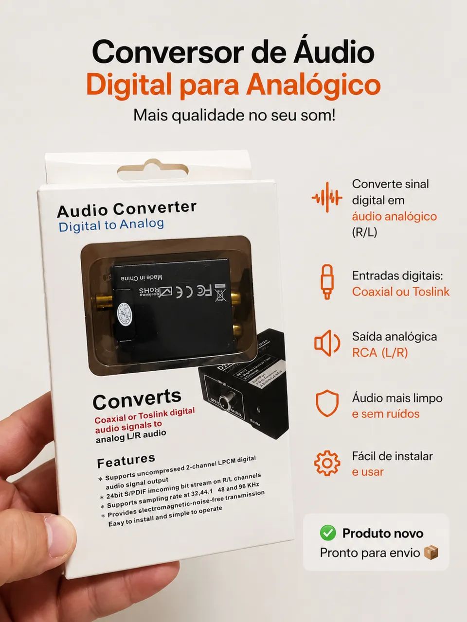 Audio Converter Digital to Analog