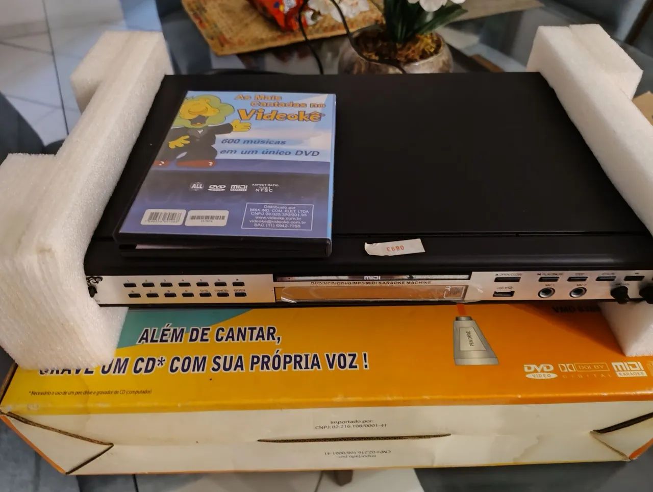 Videoke usado com defeito  - Foto 4