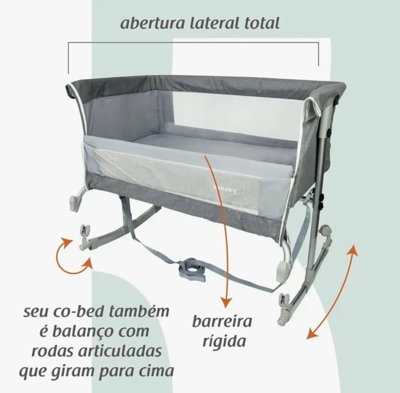 Berço Moisés Kababy - Foto 4