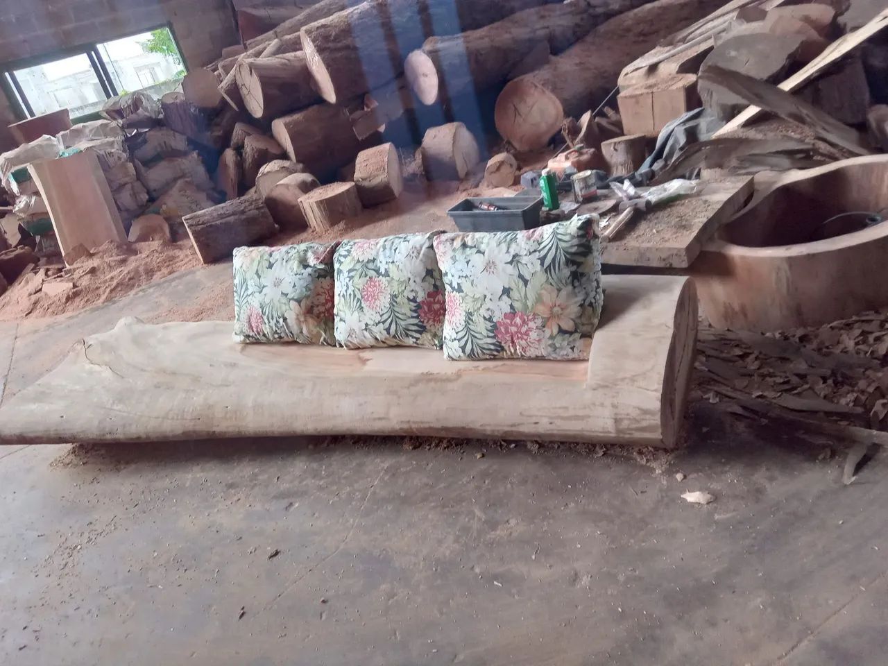 Banco rústico  - Foto 2