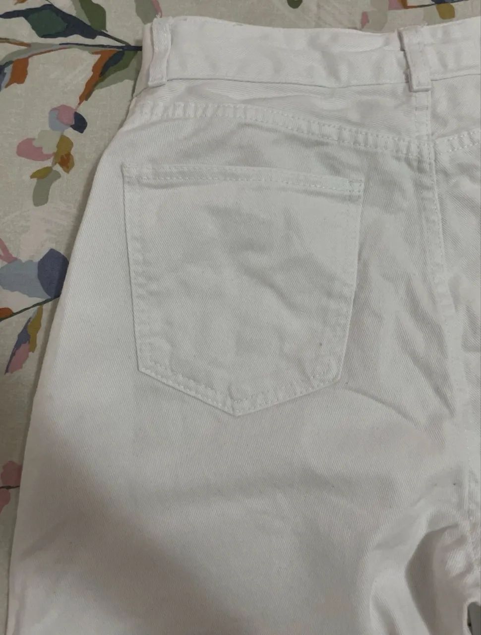 Calça Jeans Branca C&A - Foto 4