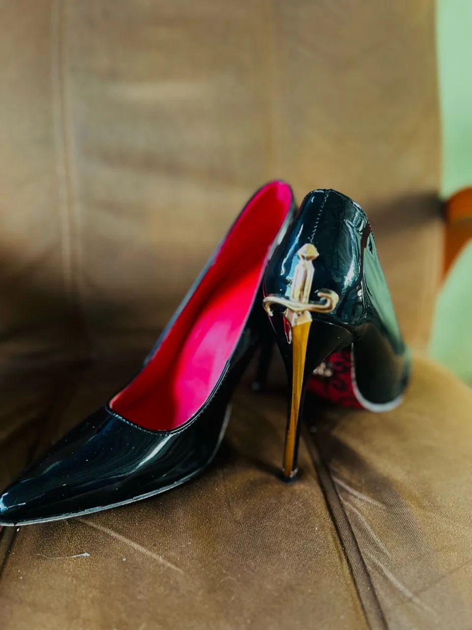 Scarpin Preto Espada