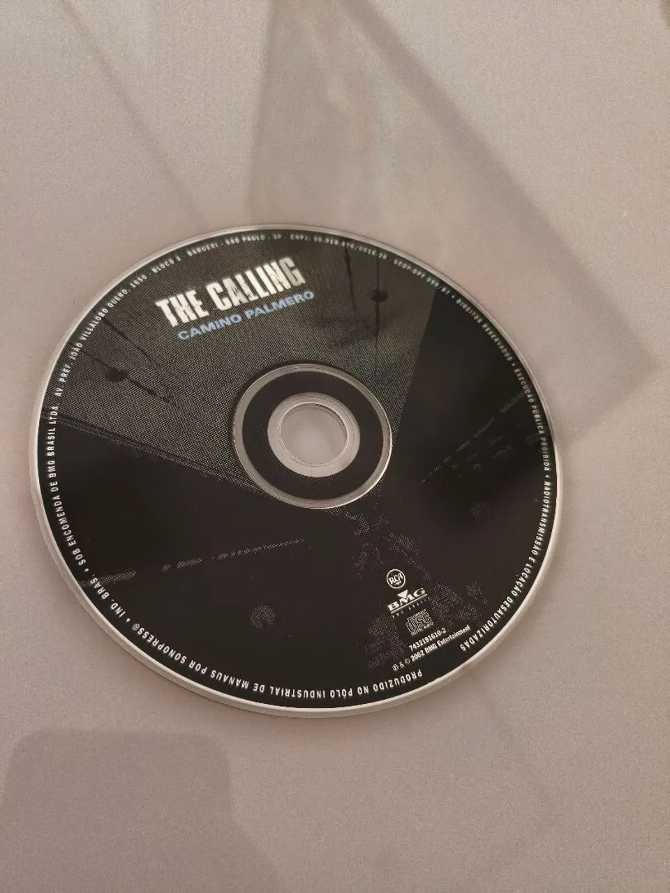CD The Calling - Camino Palmero (Álbum de estreia, hit 