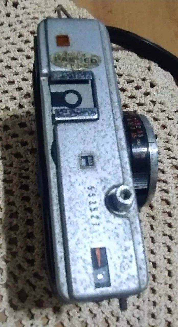 Para colecionador de bom gosto: Relíquia Máquina fotográfica Olympus 35 EC2  Antiga bela - Foto 6