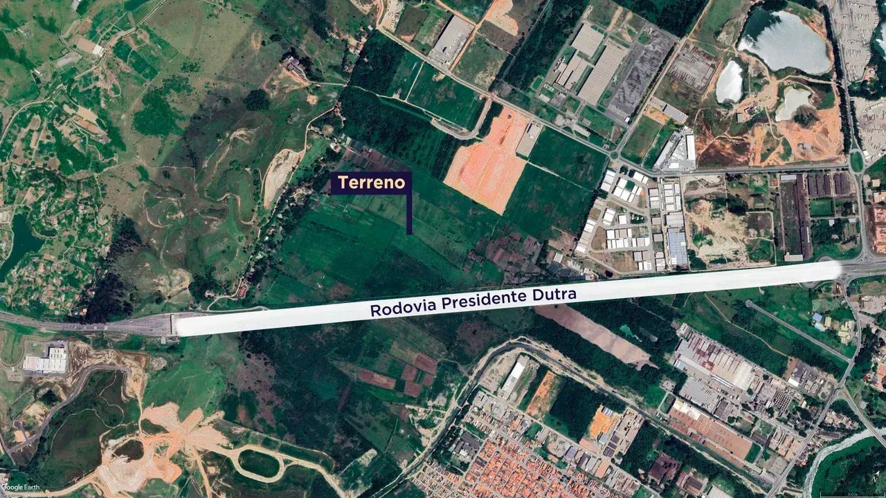Terreno à venda em Jacareí
