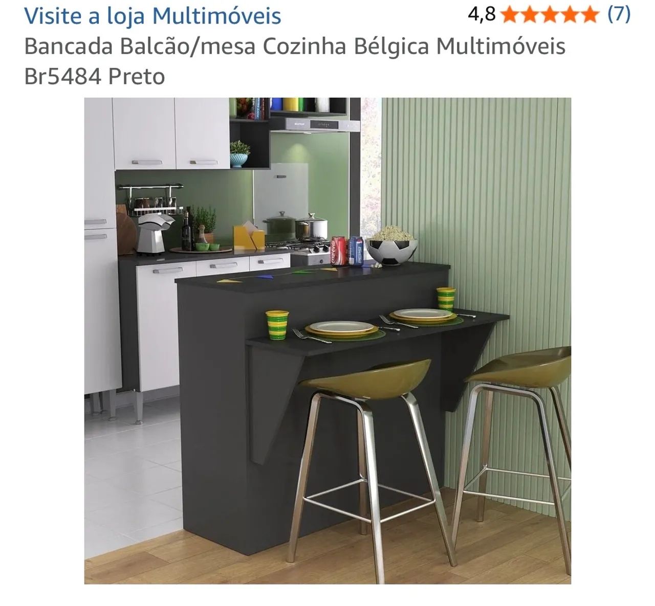 Bancada balcão/mesa cozinha - Foto 3