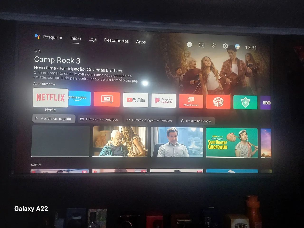 Tv tcl smart 50 polegadas ...usada mas em ótimo estado ... - Foto 3