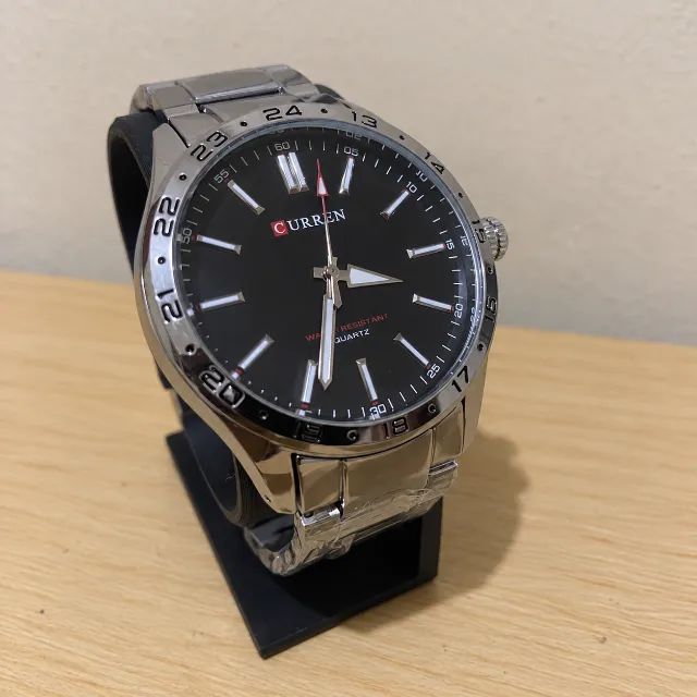 Relógio Curren 8452 (Prata) - Foto 4
