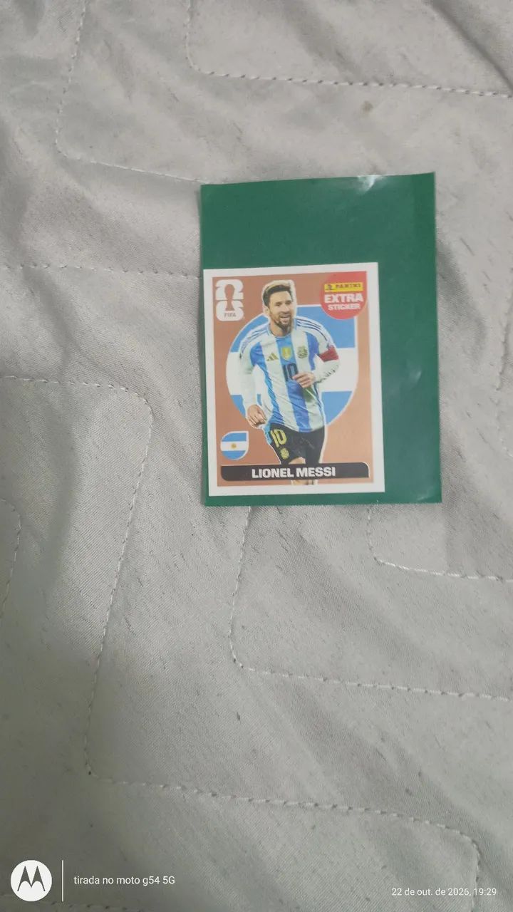 Figurinha Legend Bronze Messi 2026